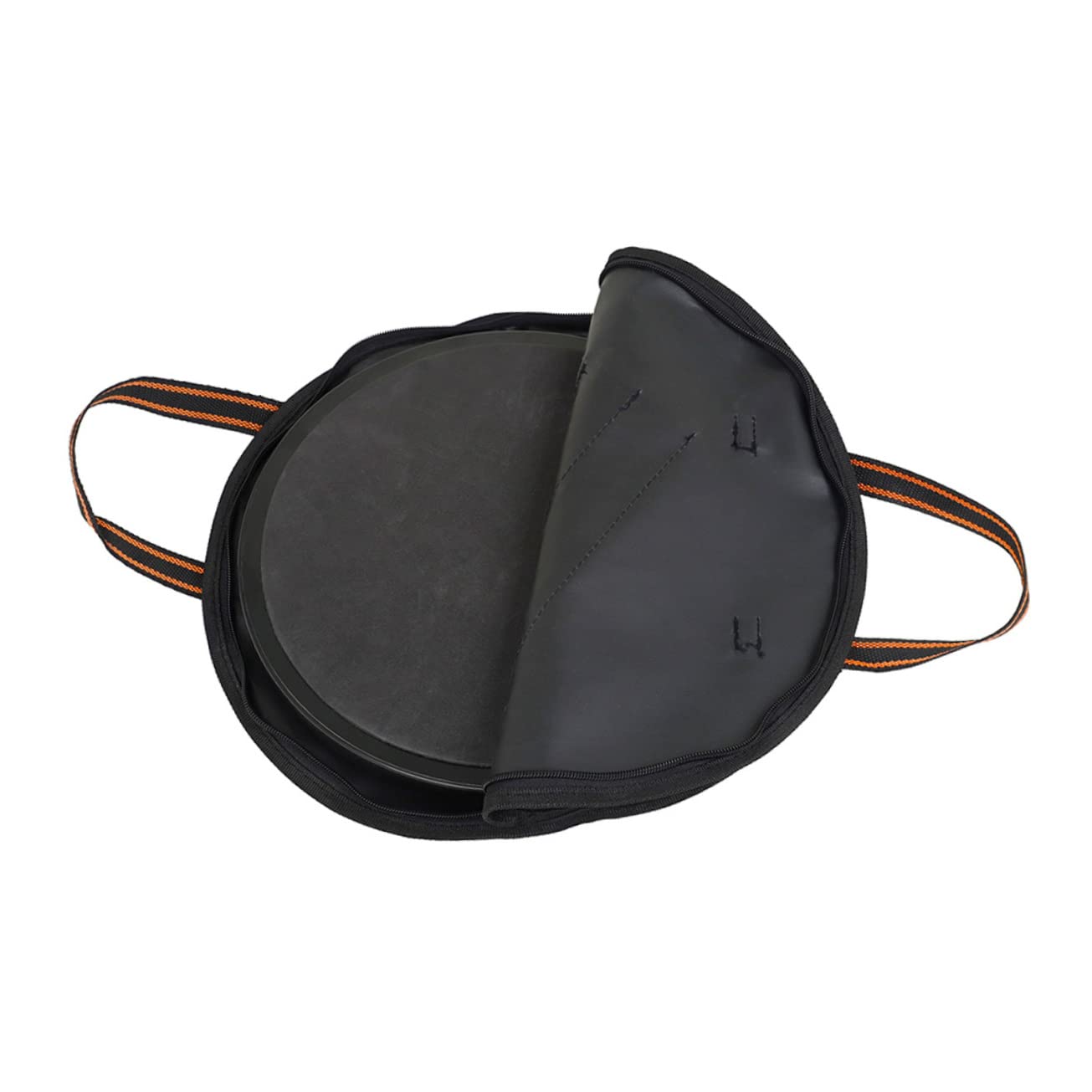 Veemoon Percussion Instrument Bag Dumb Drum Storage Pouch Oxford Cloth Drum Case Mallet Pouch for Easy Transport