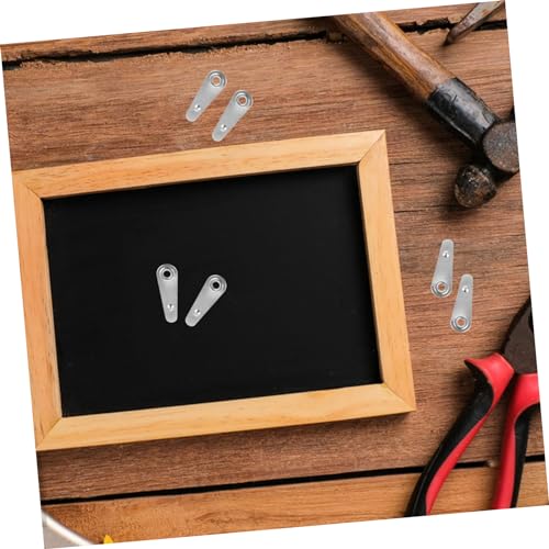 Image of DOITOOL 4000pcs Metal Photo Frame Backing Plate Buckle Easy to Install Fasteners for Sturdy Picture Frame Support Compact Clips for Home Use and Projects