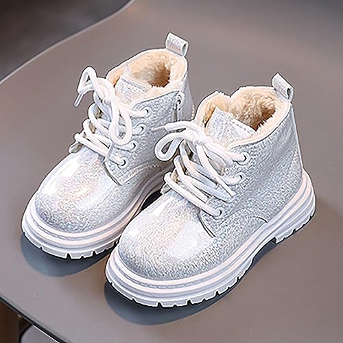 Kids Winter Snow Boots Insulated Winter Snow Boots Faux Fur Lined Warm Fur Lined Toddler Boots Non Slip Ankle Booties3