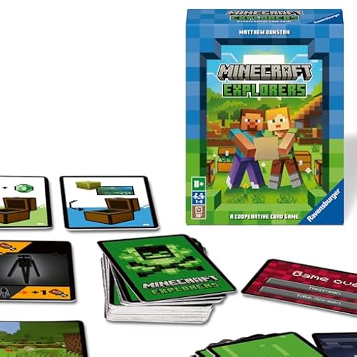 Ravensburger - Juegos De Cartas Minecraft Explorers | Juegos De Mesa Niños 8 Años | 1 A 4 Jugadores | Regalos para Niños | Juegos De Mesa Minecraft | Ya disponible en tu tienda friki favorita! En mundofriki.es! Ravensburger - Juegos De Cartas Minecraft Explorers | Juegos De Mesa Niños 8 Años | 1 A 4 Jugadores | Regalos para Niños | Juegos De Mesa Minecraft | Ya disponible en tu tienda friki favorita! En mundofriki.es!