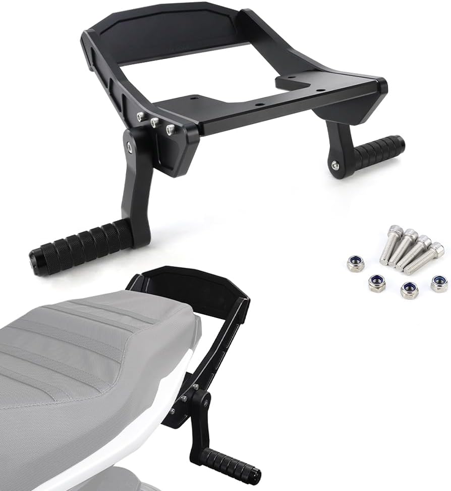 Xitomer Adjustable Sub Cage with CNC Scrape Bars & 12 Bar Fit for Grom 125 MSX125 2016-2020 Stunt Peg Support & Rear Footrests