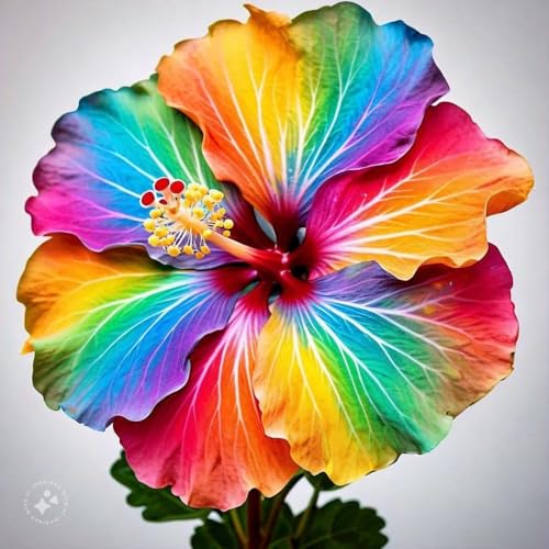 Image of live plants (HIBISCUS FLOWER PLANT)