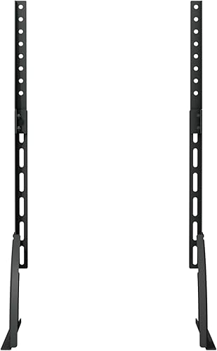 Miniatura 7 de ProMounts Soporte universal fijo para TV de mesa, soporte ajustable resistente para pantallas de TV planas y curvas de plasma LED LCD OLED de 13 a