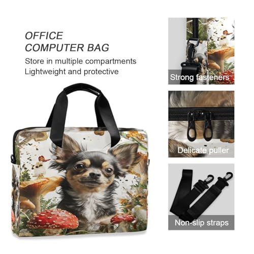 Maletín para laptop 15.6 pulgadas con correa hombro miniatura 5
