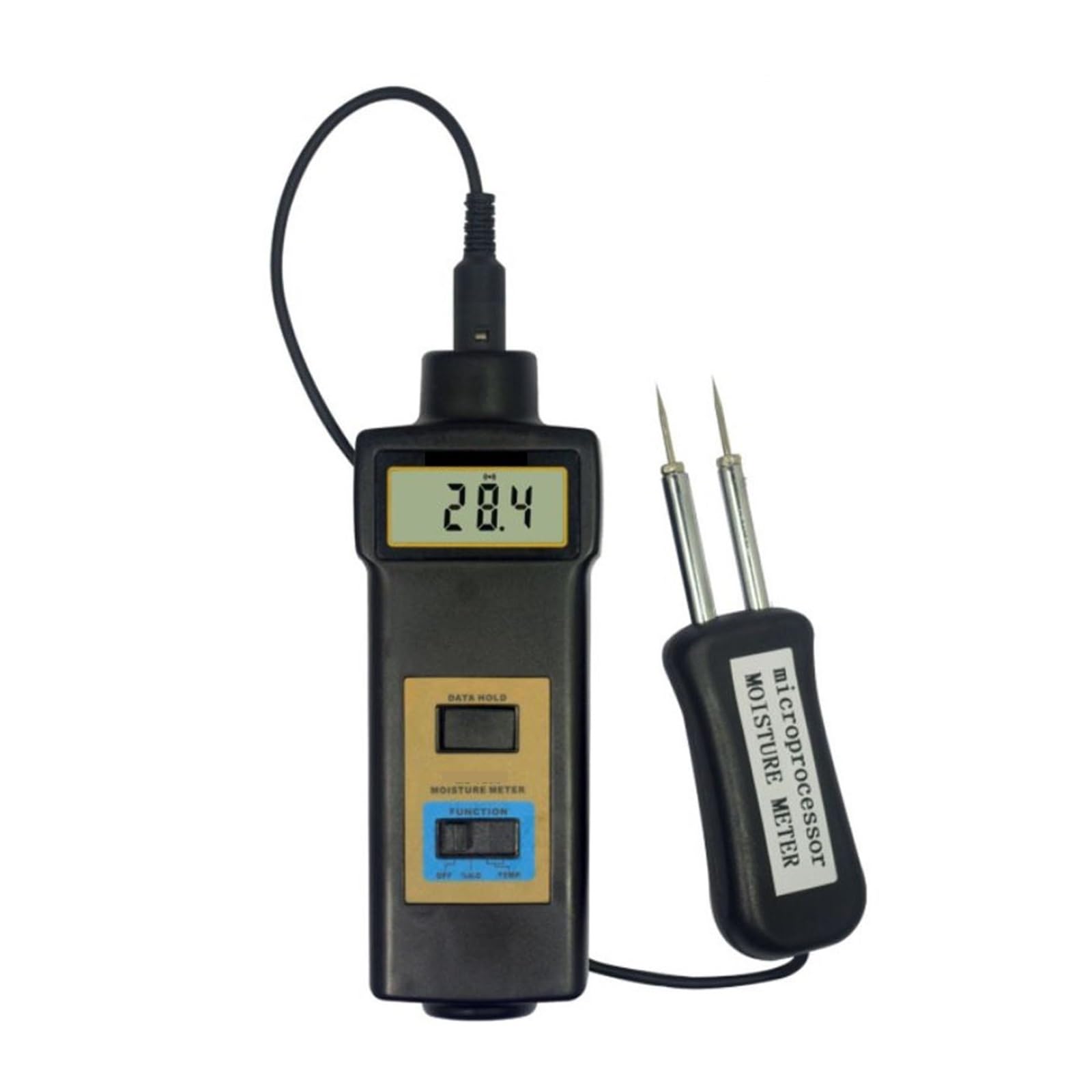 CVFRDD Moisture Meter Wood Moisture Meter, Detector, Measuring Range 0%-50%, Accuracy 0.5