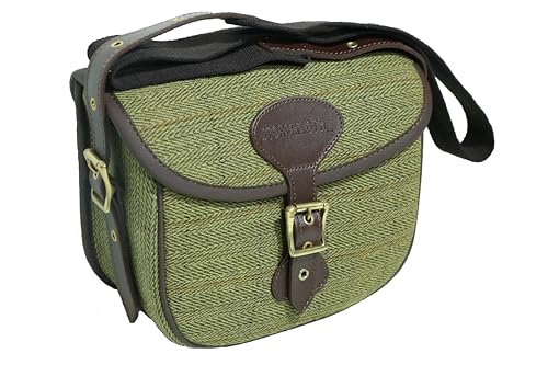 Sac de tir d'excellence en tweed Dallaswear avec finitions en boucle