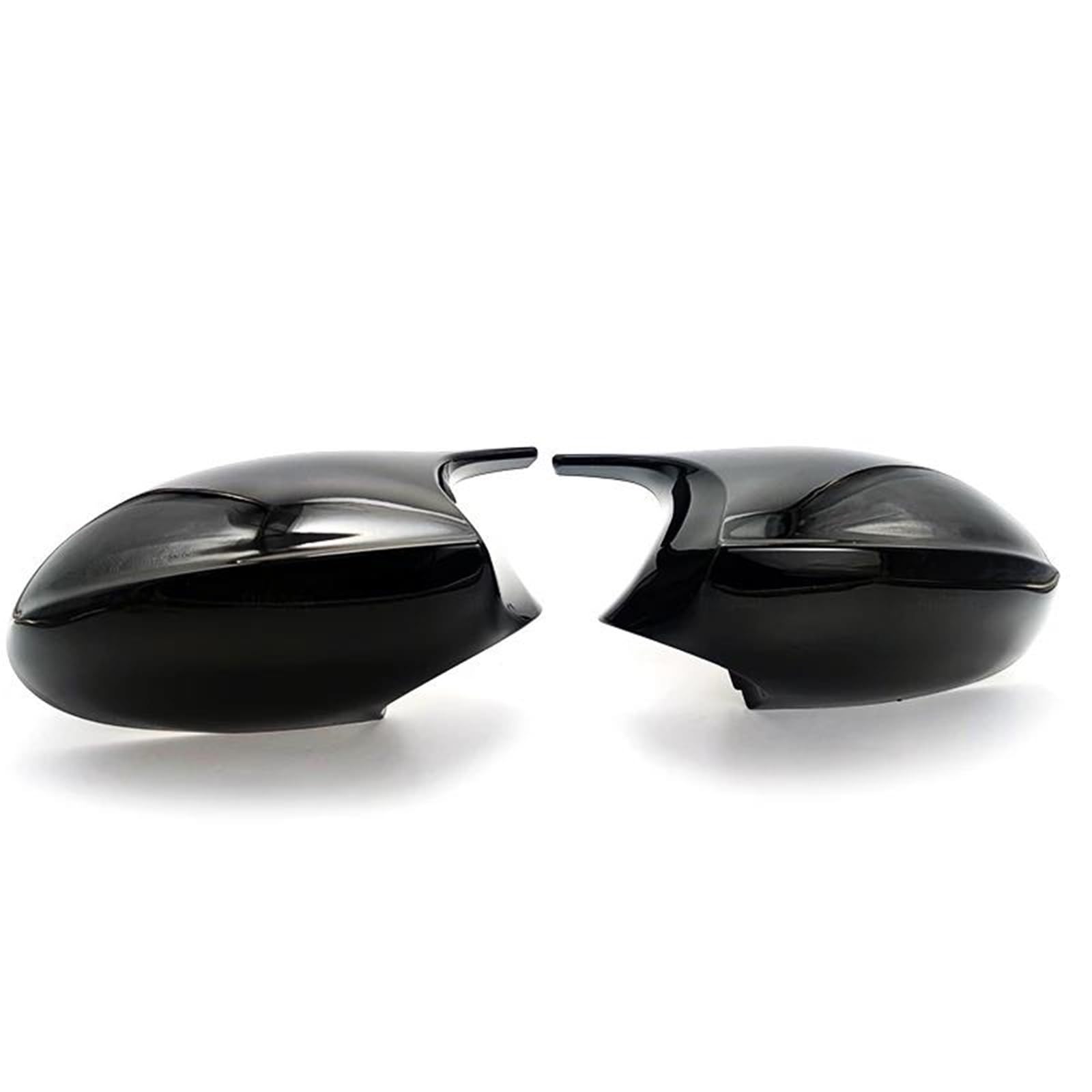 Coques rétroviseurs pour BMW Série 3 E90 E91 E92 E93 et Série 1 E81 E82 E87 E88 en noir