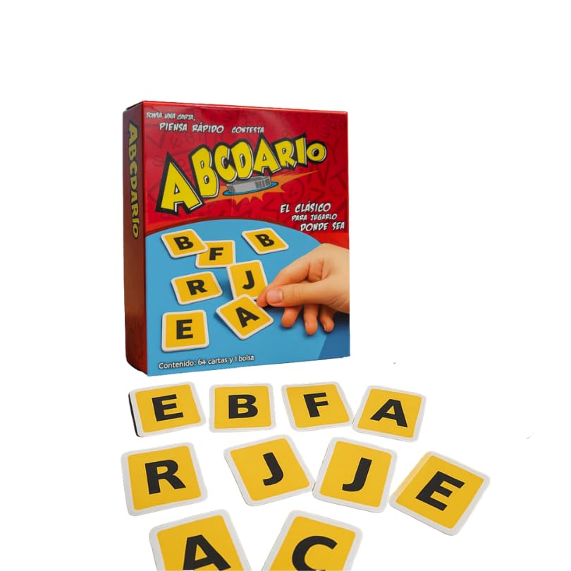 ¡BASTA! ABCDARIO Juego de de Mesa | Juego de Cartas en Español