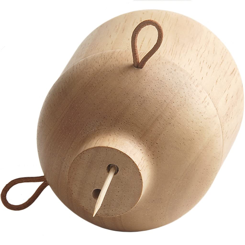 Boîte de rangement pour cure-dents en bois naturel, accessoire de table et maison