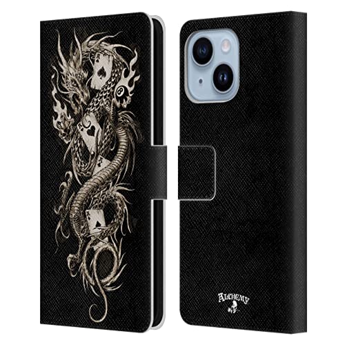 Étui Portefeuille Impérial Dragon Alchemy Gothic pour iPhone 14 Plus