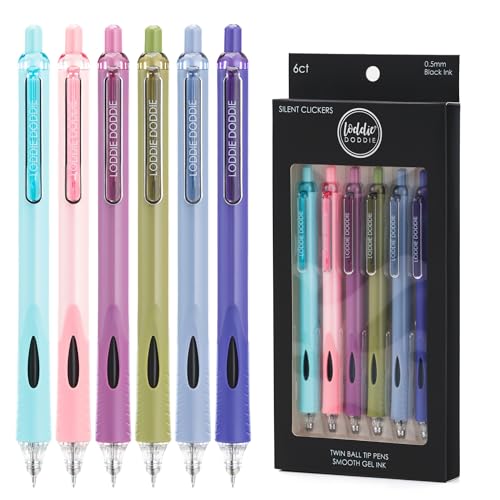 Loddie Doddie Set Bolígrafos Gel Retráctiles 0.5mm