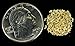 Alaskan Yukon Gold Rush Nuggets 18 Mesh 2 Grams of Small Fines