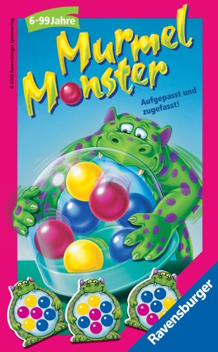 Preisvergleich Produktbild Ravensburger 23130 - Murmel Monster - Mitbringspiel