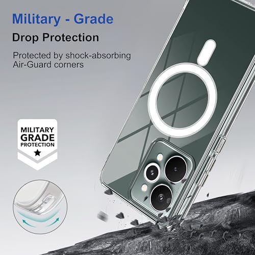 Image of Zapcase Back Case Cover for Realme 15 Pro 5G | Compatible for Realme 15 Pro 5G Back Cover | Compatible with MagSafe | Scratch-Resistant Back Cover | Clear