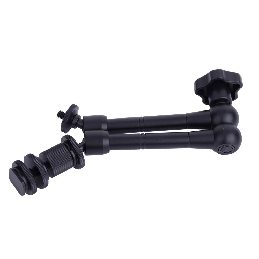 Desktop Dolly Car Mobile Slider Rail Skater 11" Articulation réglable Bras magique de friction utilisé pour appareil photo reflex numérique Photographie prise vidéo Enregistrement vidéo