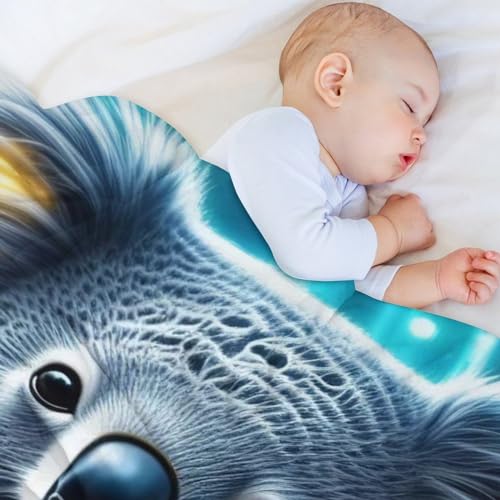 Couverture koala douce et polaire, le cadeau parfait pour le canapé - 5