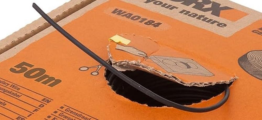 WORX WA0184 - Cable de limitación para Robot cortacésped Landroid (50 m, Cable de limitación Estable para Reducir el área de cortacésped)