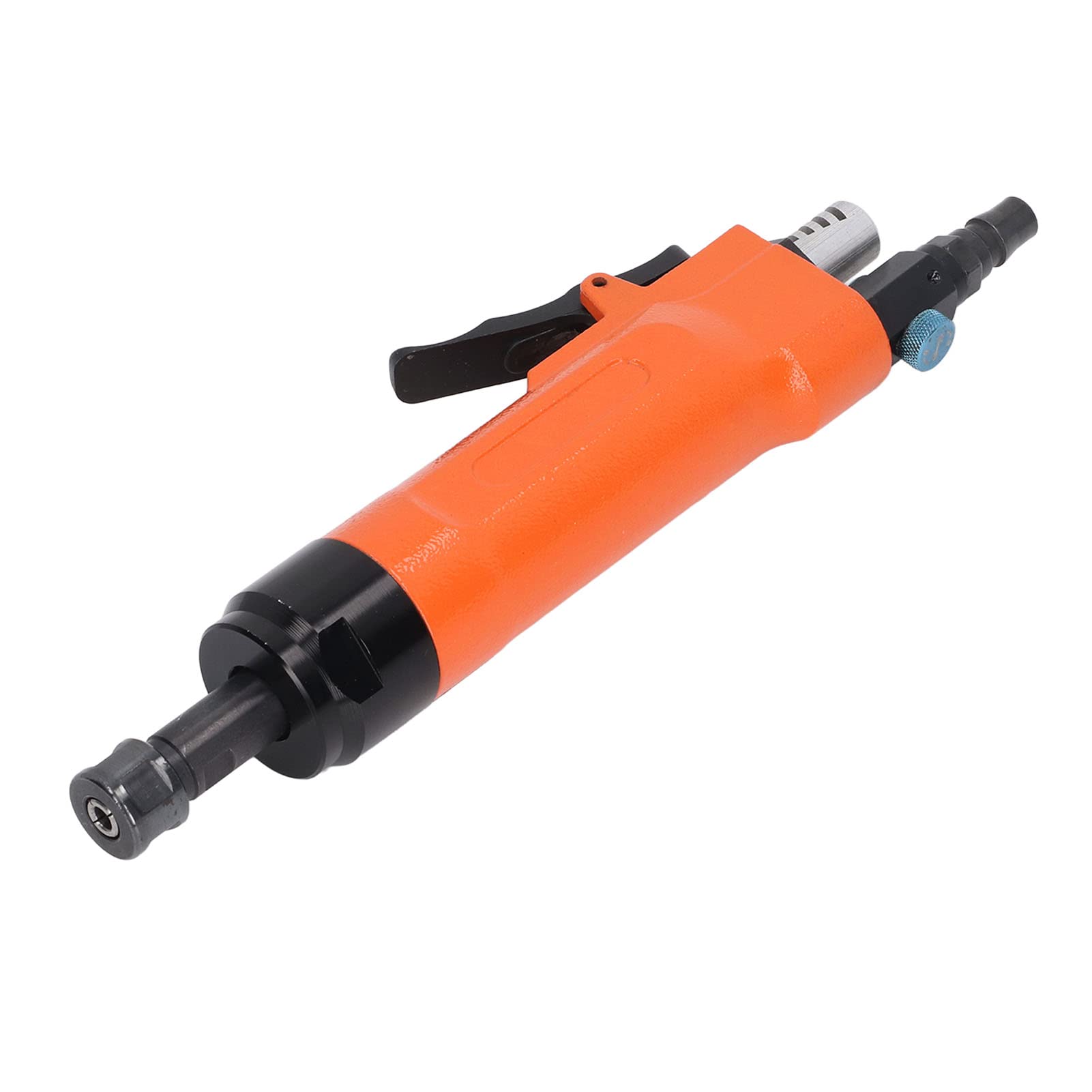 Smerigliatrice pneumatica a mandrino dritto, smerigliatrice pneumatica con pinza di serraggio precisa da 6 mm, strumento compatto ed ergonomico a 3000 giri/min per levigatura,