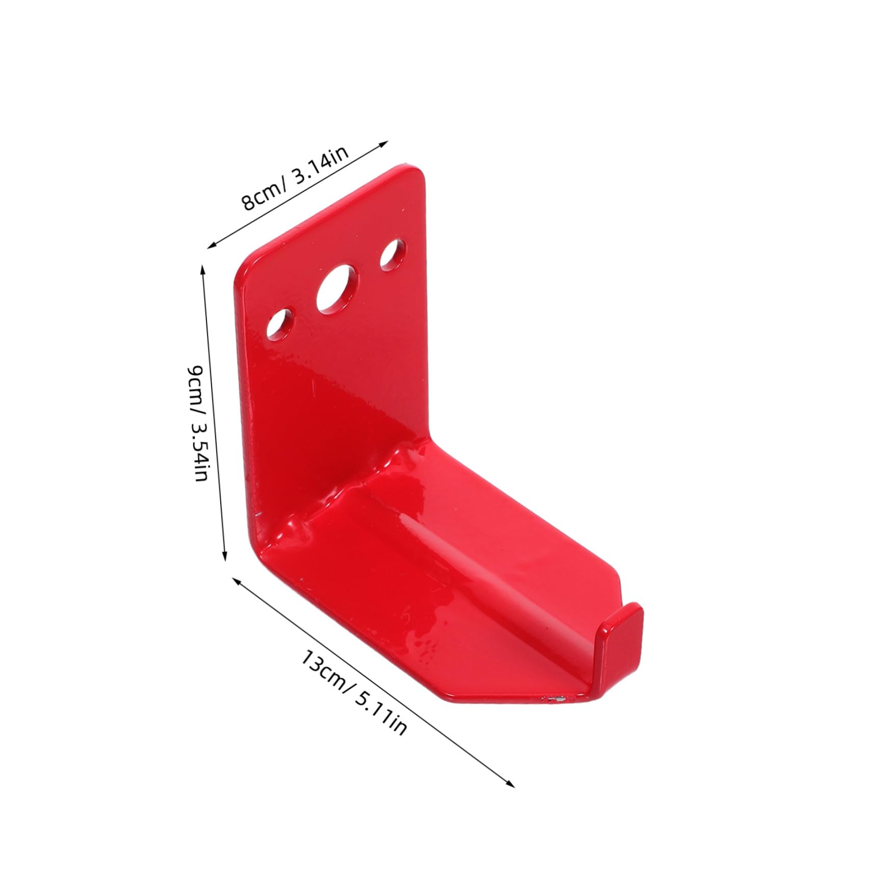 PRETYZOOM 16 Teiliges Feuerlöscher Wandhalter aus Robustem Kohlenstoffstahl Verstellbare Wandmontage Halterungen mit Schrauben Einsetzbar für Zuhause Büro und Gewerbe Einfache