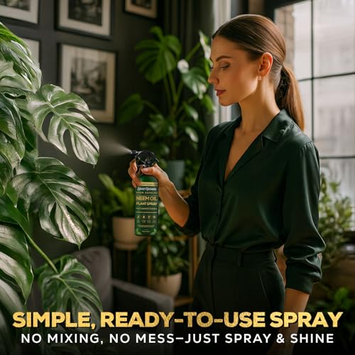Image of Neem Oil Spray for Plants Botanical Blend - Plant Wash with Natural Essential Oils, Simple Ready-to-Use Plant Spray for Gardens, Houseplants, Indoor & Outdoor Plants - 8 oz