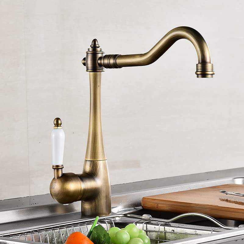 Robinet de cuisine pour bar et farmhouse mitigeur evier eau chaude froide