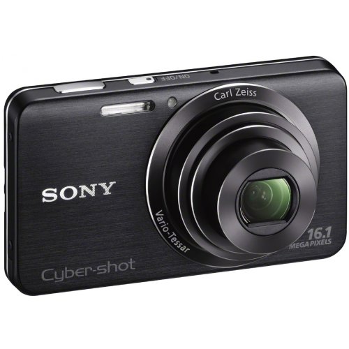Image of Sony Cyber-Shot DSC-W630 16.1MP Point-and-Shoot Digital Camera (Black) with Camera Case