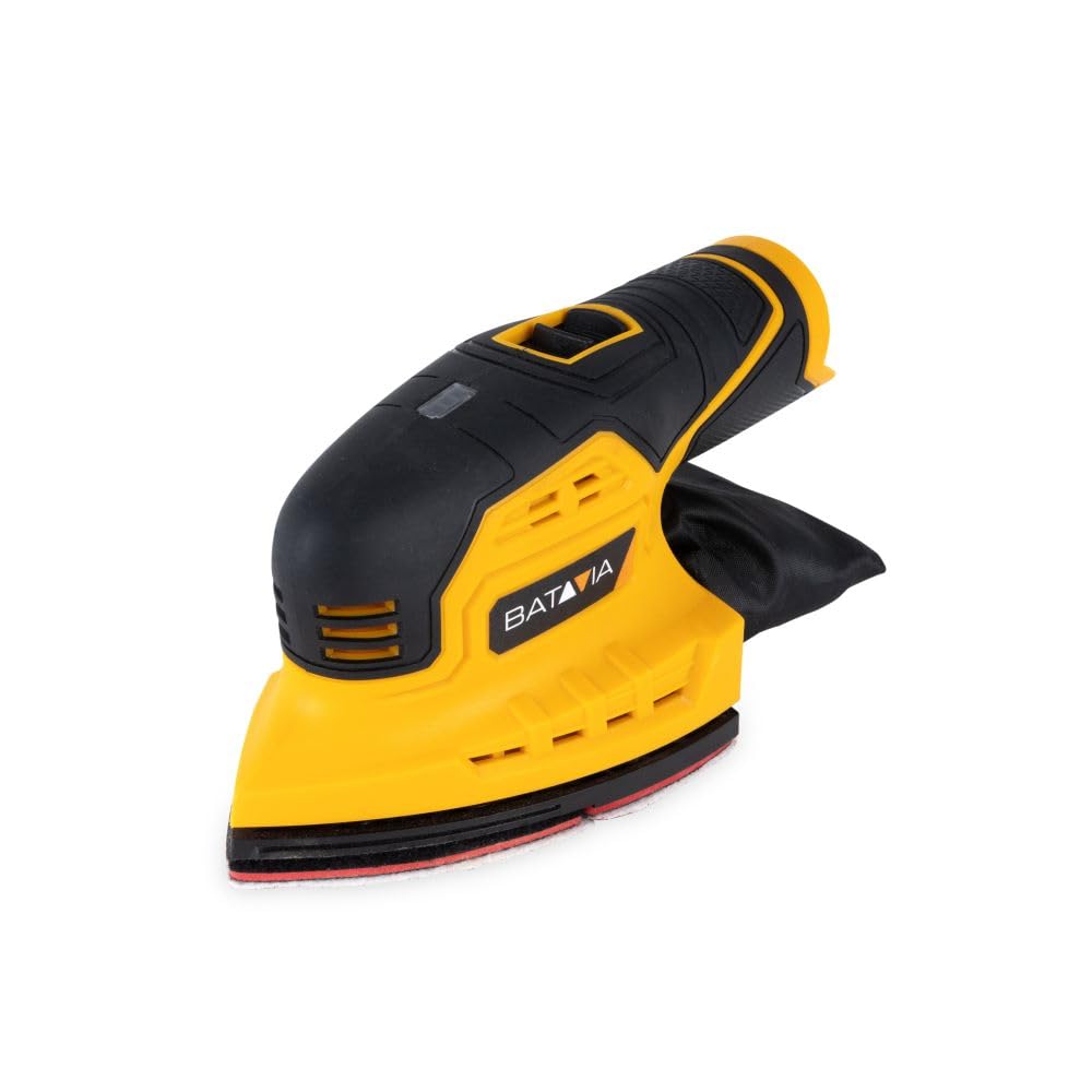 Batavia Fixxpack 12V Cordless Detail Sander (Without Battery and Charger) - 12V Fixxpack Collection for DIY Professionals and Home use