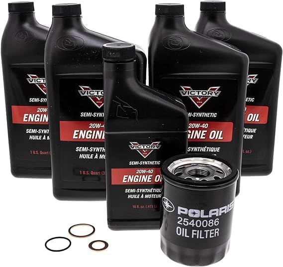 Polaris Victory Motorcycles Oil Change Kit for All 100