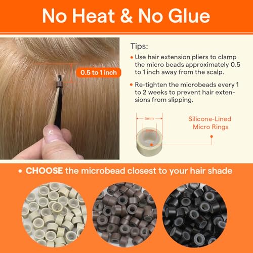 Image of Full Shine I Tip Hair Extensions Human Hair, Darkest Brown, 18 Inch