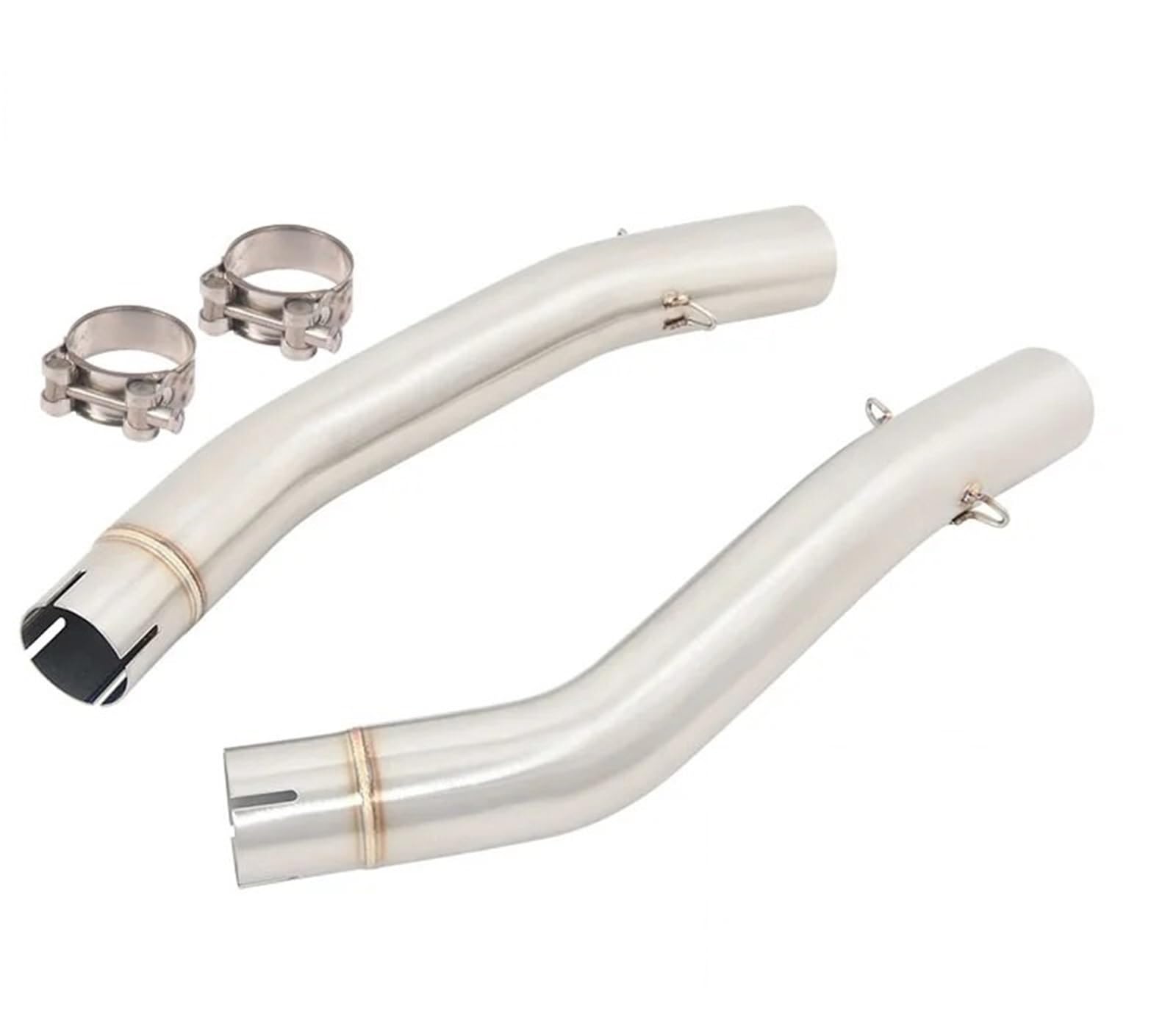 Lien Tuyau Moyen Silencieux D'échappement Moto 50.8mm Sans Lacet Pour Kawasaki Z1000 Z1000SX 2003-2006 Tuyau liaison d'échappement pour accessoires de mo