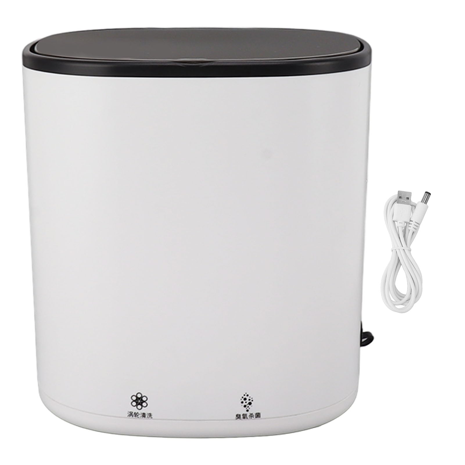 Zerodis Nettoyant électrique pour Pinceaux Cosmétiques 4,5 L USB Turbo Blue Lights Nettoyage à Une Touche de Contrôle Machine de Séchage pour Pinceaux de Maquillage avec Nettoyage Doux