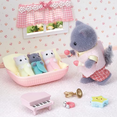 Muñecas Trillizos Gato Persa Sylvanian Families miniatura 2