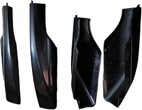 Miniatura 7 de Cubierta para patas de portaequipajes para portaequipajes, cubierta de protección de extremo de riel de la barra, repuesto negro para RAV4 RAV 4