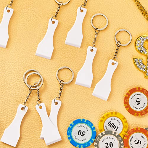 Bucherry 50 Pcs Plastic Keychains