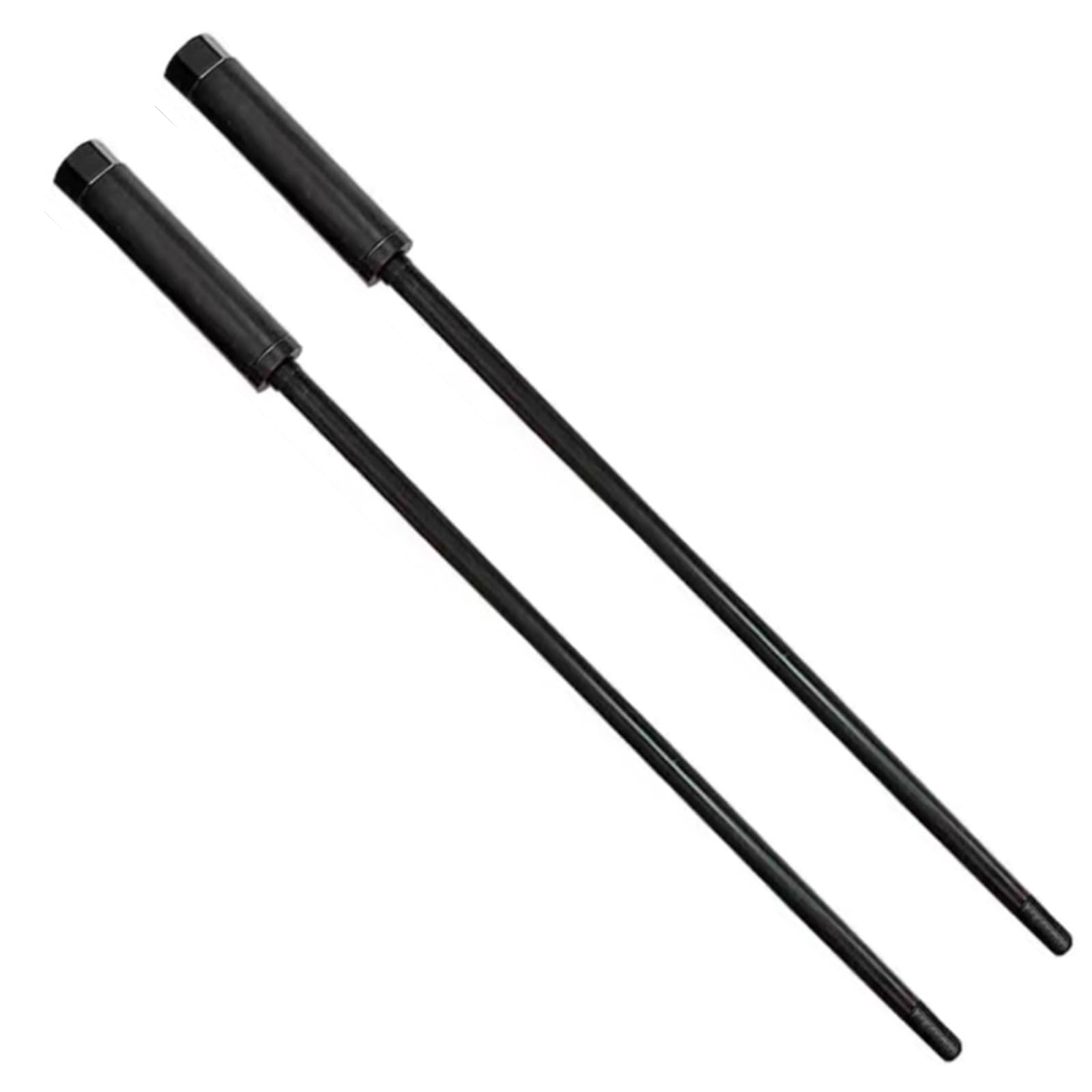 R8 Fresatrice Asta Di Trazione Per Bridgeport Parte Di Fresatrice, 2 Pacchetti Filettatura 7/16 Barra Di Trazione R8 Fresatrice Timone Complessivo, Nero