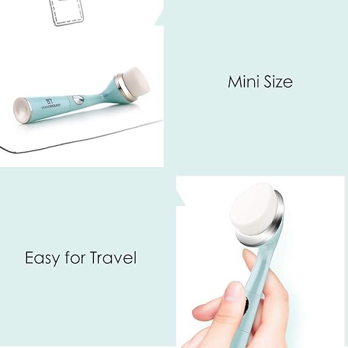 Miniatura 9 de TOUCHBeauty Masajeador de ojos sónico con cepillo de limpieza facial suave para ojos y cara dispositivo de cuidado de la piel alivia las ojeras y la