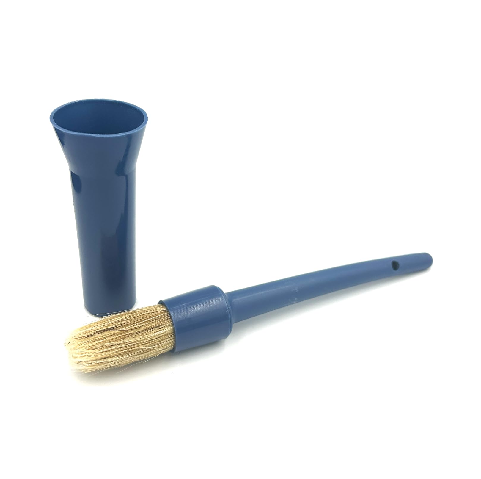JA2005 Hoof Oil Container Hoof Brush with Cap for Horses Hoof Care (Navy)