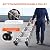 VEVOR Telescoping Ladder A Frame, 20 FT Compact Aluminum Extension Ladder, Multi-Function Portable Collapsible RV, Telescopic for Homework Stairs Indoor Outdoor Roof, 330lb Load