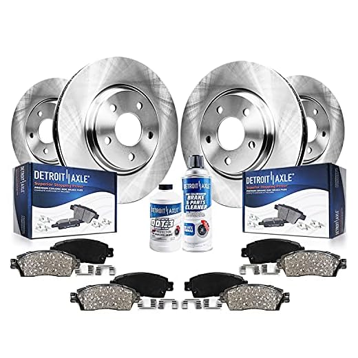 Detroit Axle - Brake Kit for 10-17 Chevrolet Equinox GMC Terrain