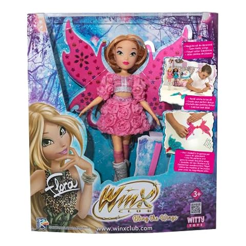 Rocco Giocattoli Bling the Wings Flora Doll Cover