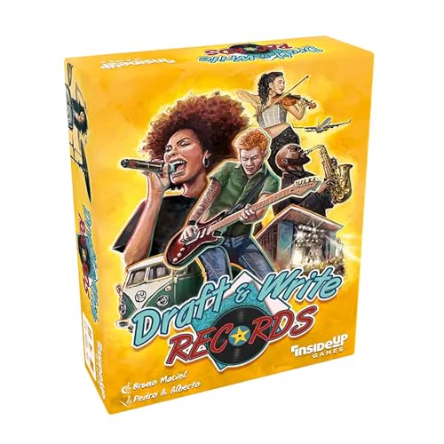 Draft & Write Records juego de mesa para 1 a 6 jugadores miniatura 7