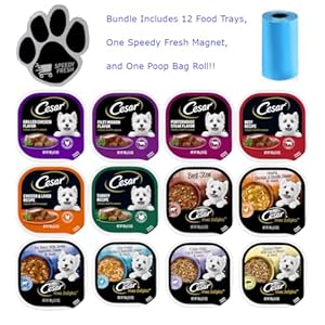 Cesar Comfortable Moist Canine Meals Bundle with 12 Flavors 35 Oz 1 Unit Every Taste Whole of 12 Items with Magnet and Roll of Poop Baggage Cucciolini Doodles Cesar comfortable moist canine meals bundle with 12 flavors 3 5 oz 1 unit every taste Whole of 12 items with magnet and roll of poop baggage cucciolini doodles