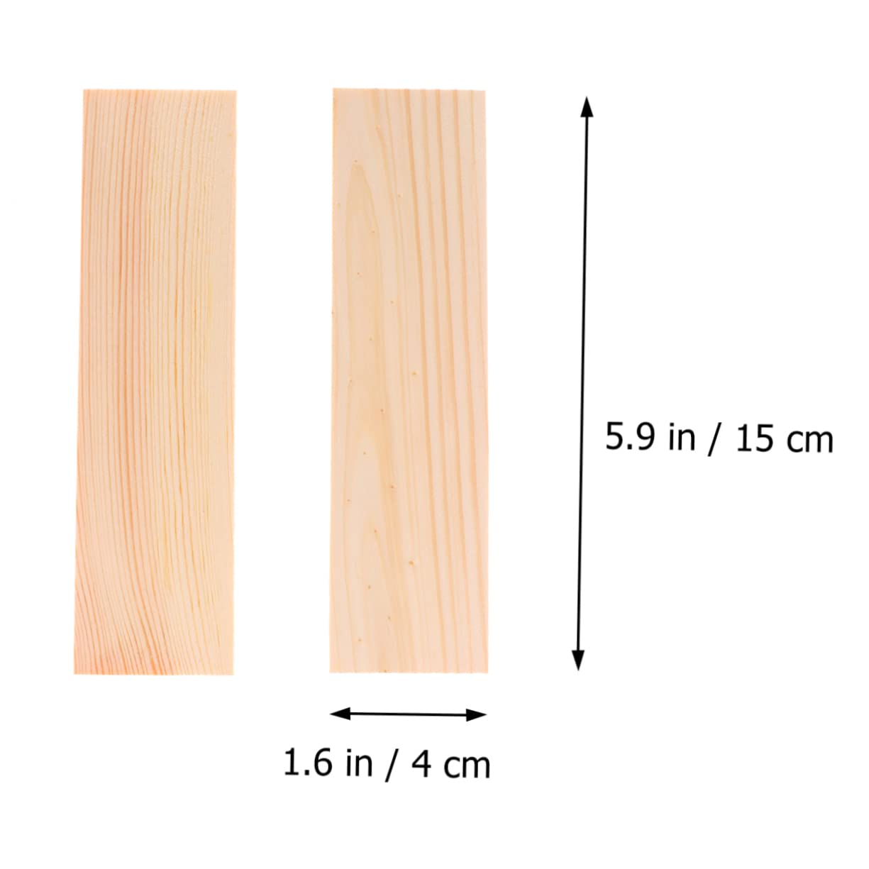 LIFKOME Delicate Pine Panels 10 Pack Rectangle Photography Backdrop for Events Weddings Parties
