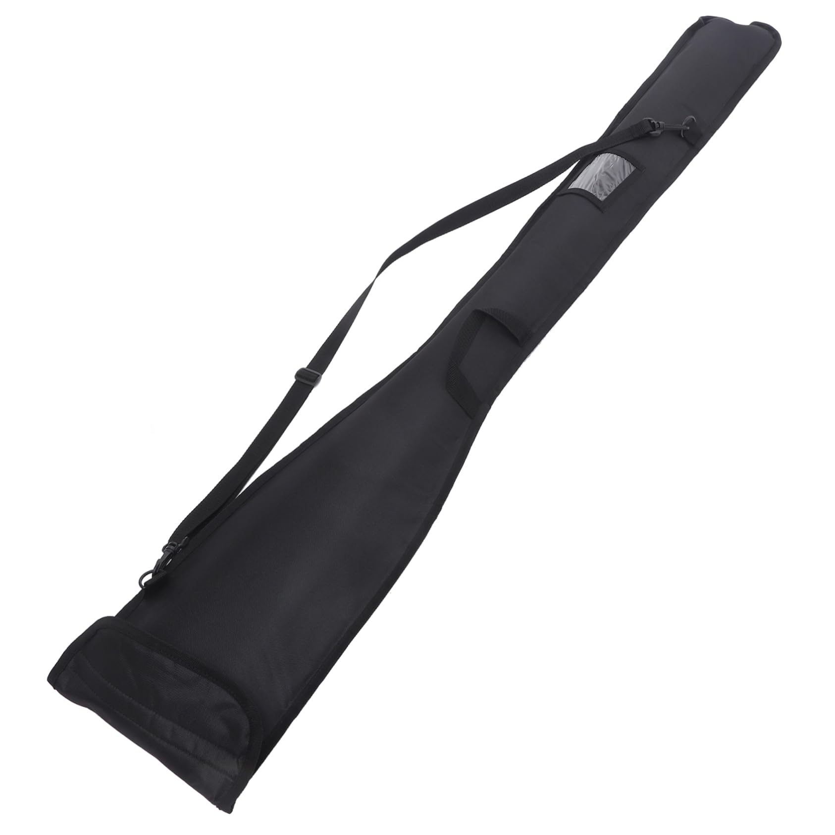 TOYANDONA Borsa Porta Pagaia Oxford Nero, Pieghevole Tracolla Regolabile per Kayak e Sport Acquatici, Pratica Custodia da Esterno per Remi