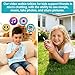 Video Walkie Talkie Toys for Age 3-12 Boys Girls, 2 Pack Rechargeable Walkie Talkies with Screen,Long Range 2 Way Radio with 4 Voice Effects, (Pink-Blue)