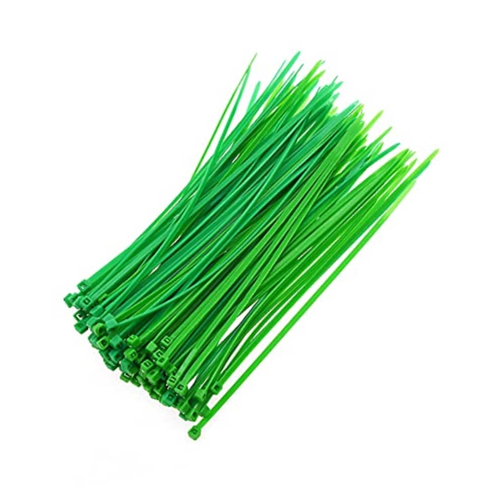 RELAND SUN 100 Stück Nylon-Kabelbinder – 2,5 X 100 Mm, Selbstsichernd, Bunt, Für Kabel & DIY
