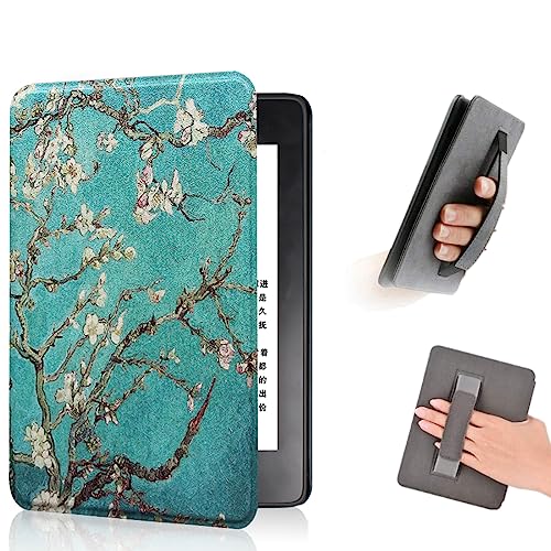 COCFOOKIW�J�o�[ for 6.8�C���` Kindle Paperwhite��11���� (2021�N����)�A�t�@�b�V�����P�[�X���n���h�X�g���b�v�Ǝ����X���[�v/�E�F�C�N�@�\�t���i���f��M2L3EK�AM2L4EK�j