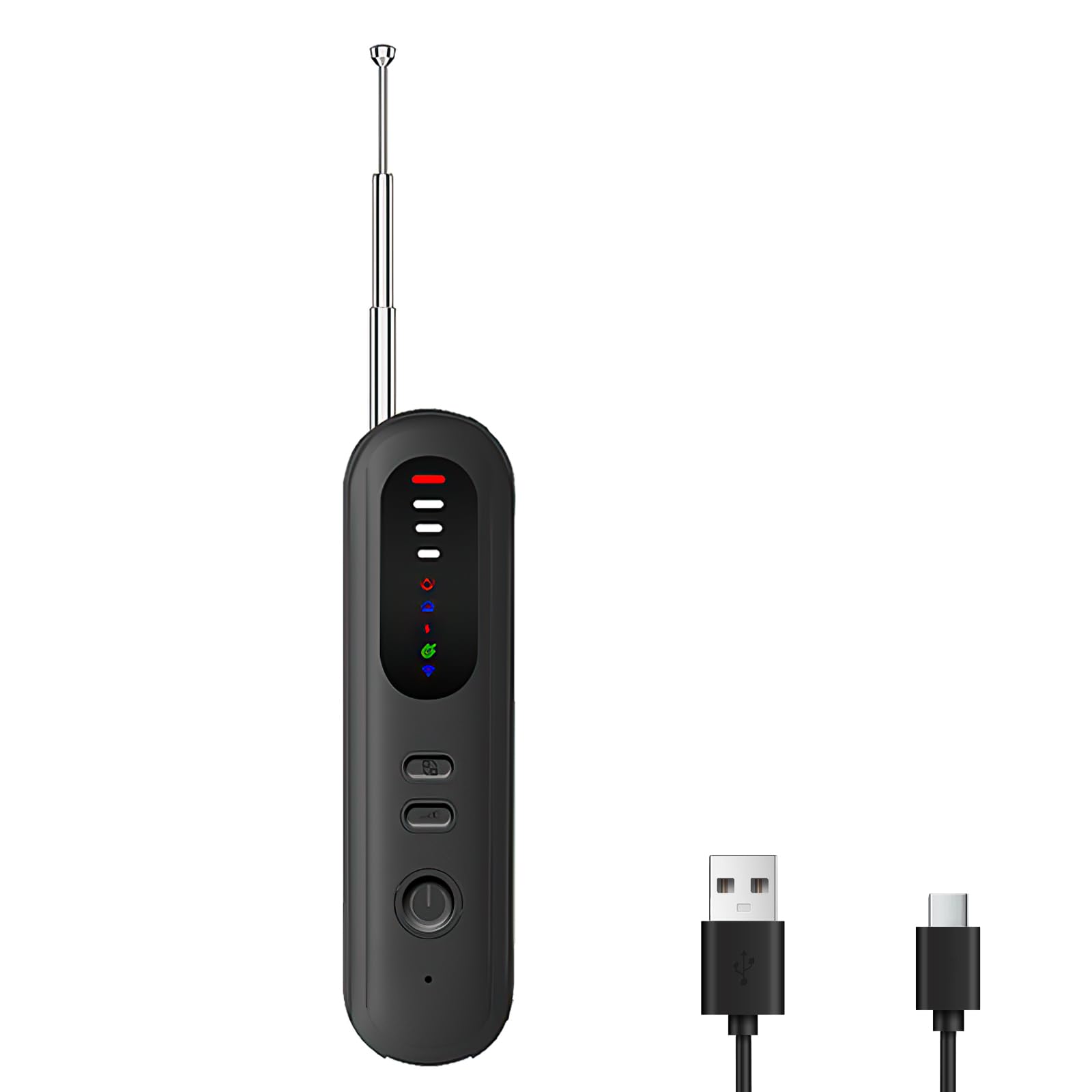 OBEST Hidden Camera Detectors, Bug Detector Anti Spy, GPS Location Tracker, Sound Vibration Alarm, For Hotels, Home Office, Travel