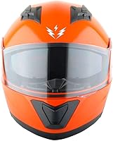 Vista 25 de 1Storm - Casco modular de cara completa para motocicleta, protector solar de doble visera: modelo Modular901, visera ahumada