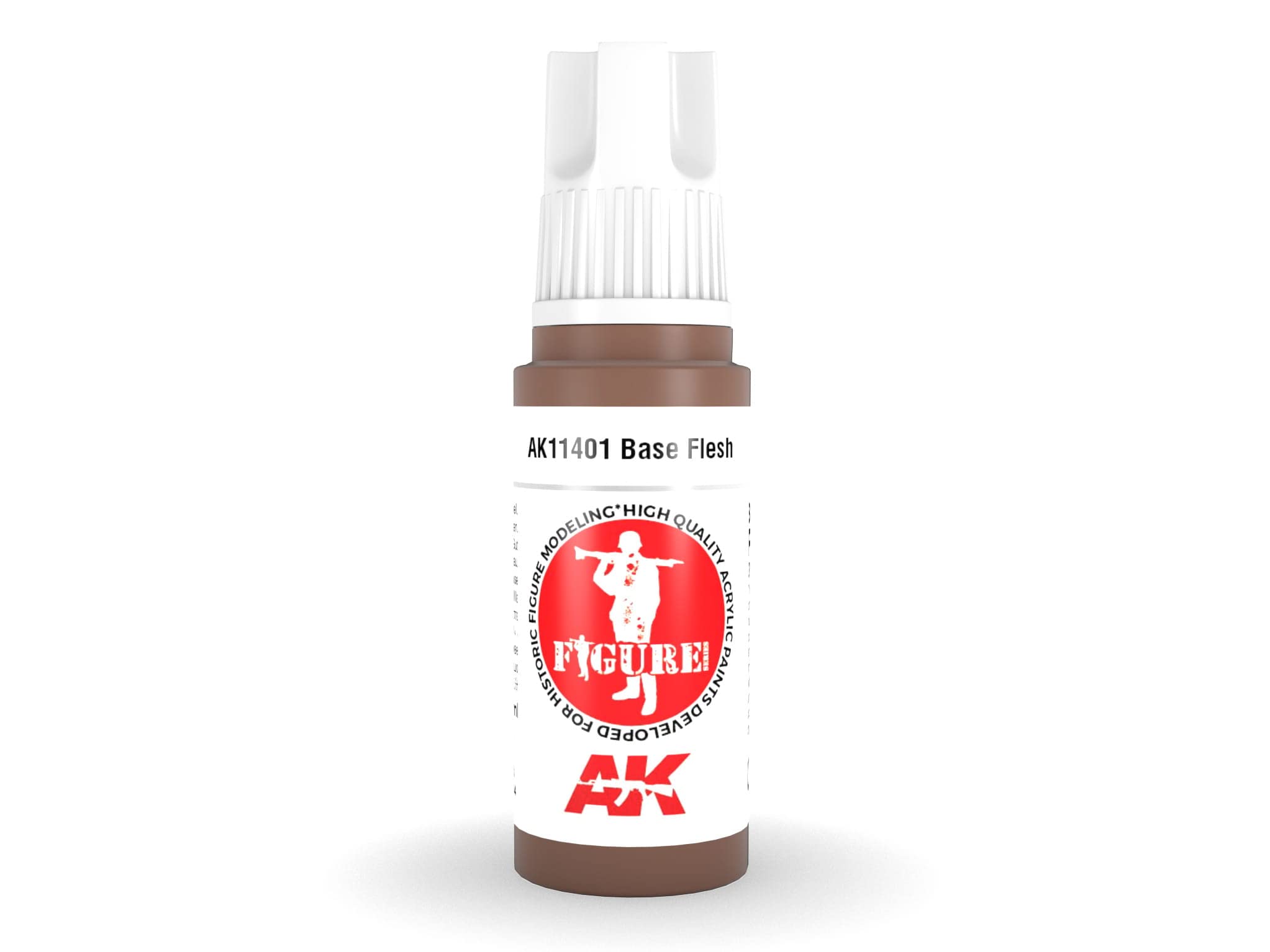 Ak Interactive Ak Acrylics 3Gen Figure Ak11401 Base Flesh (17Ml)